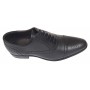 Pantofi barbati eleganti din piele naturala - Model Negru 359N